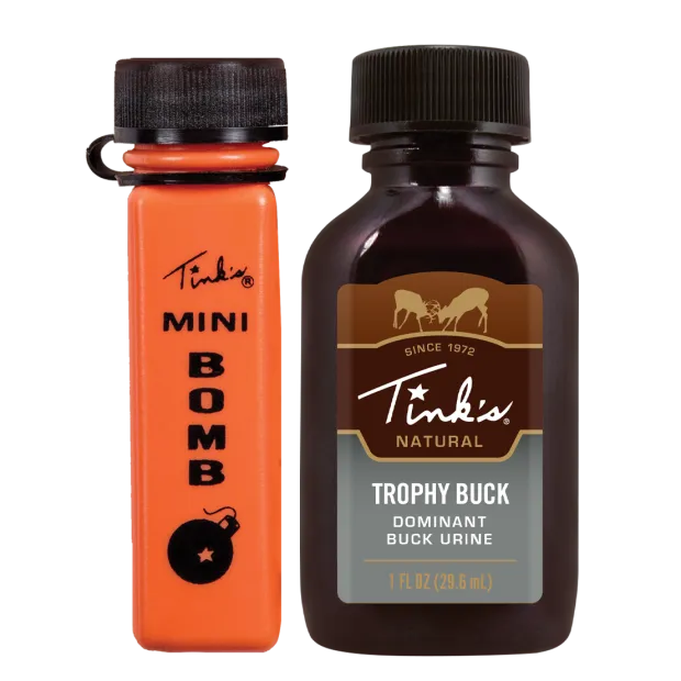 Trophy Buck Plastic Squeeze Bottle w/ Mini-Bomb