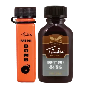Trophy Buck Plastic Squeeze Bottle w/ Mini-Bomb