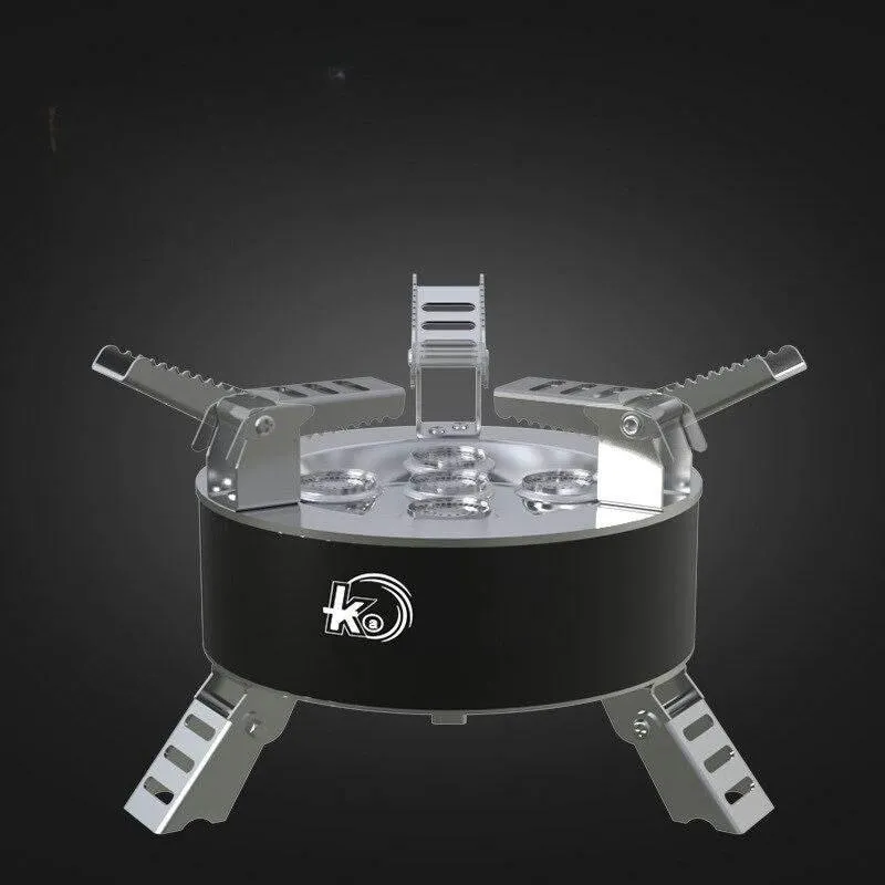 Ultralight Portable Windproof Gas Stove - Foldable Camping Cooker