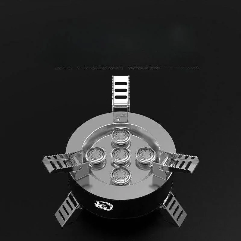 Ultralight Portable Windproof Gas Stove - Foldable Camping Cooker