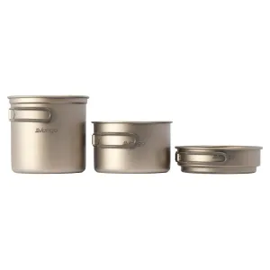 Vango Titanium 3 Piece Cook Set Titanium