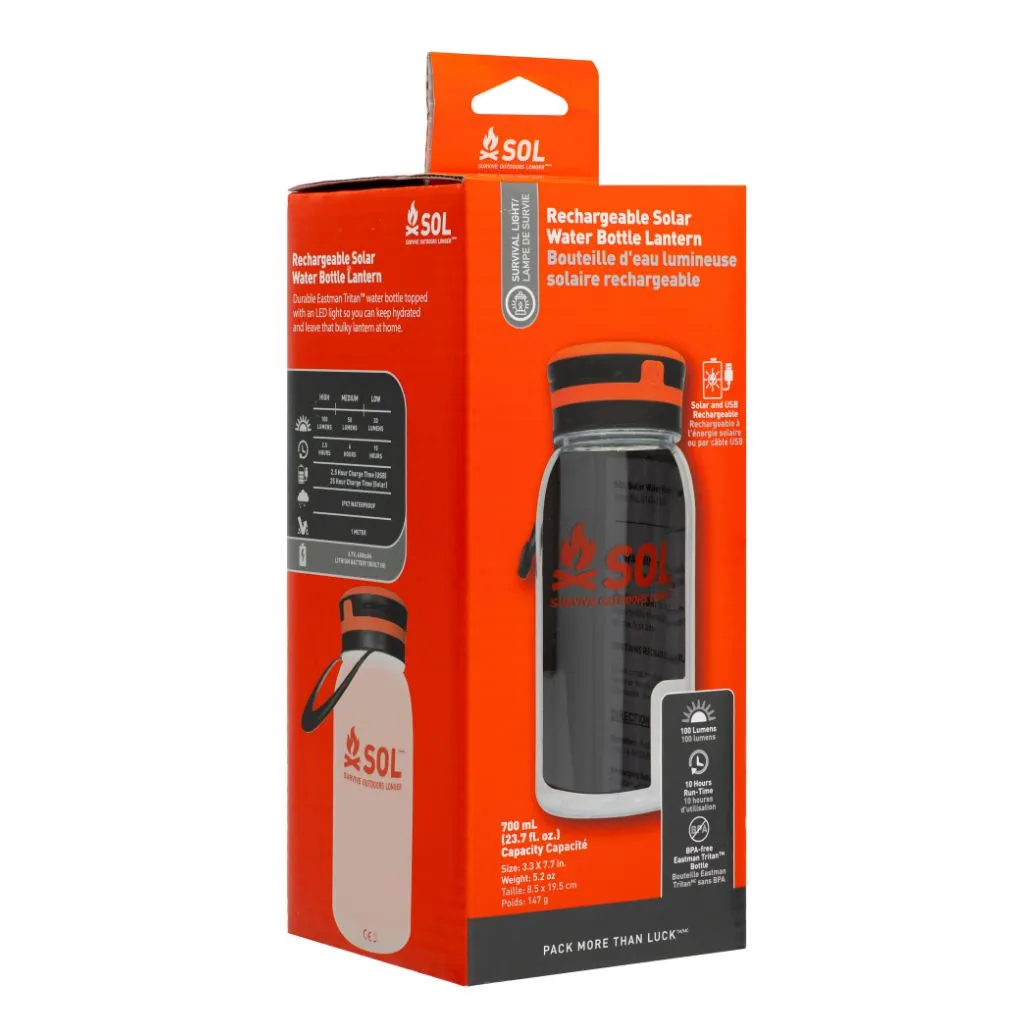 Venture Solar Water Bottle Lantern