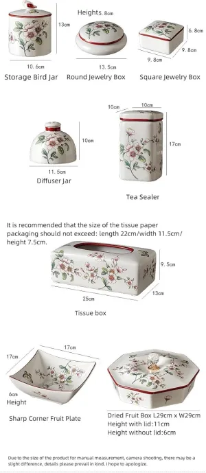 Vintage Decor,Bathroom Accessories Countertop Floral Soap Dispenser Sets Vintage Aesthetic Toothbrush Holder Sets Easter Bathroom Decor Artistic Home Decor Garden Collection Single Mouthwash Cup