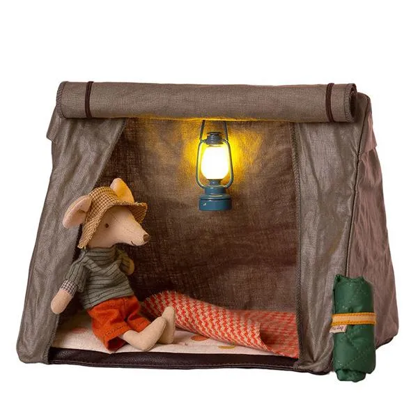 Vintage Miniature Lantern | Red