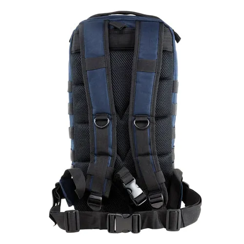 Vism Small Backpack-blue With Black Trim