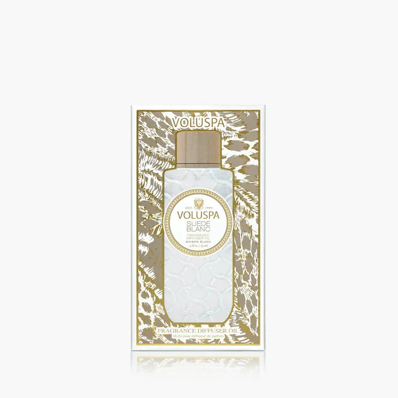 Voluspa Suede Blanc Ultrasonic Diffuser Fragrance Oil