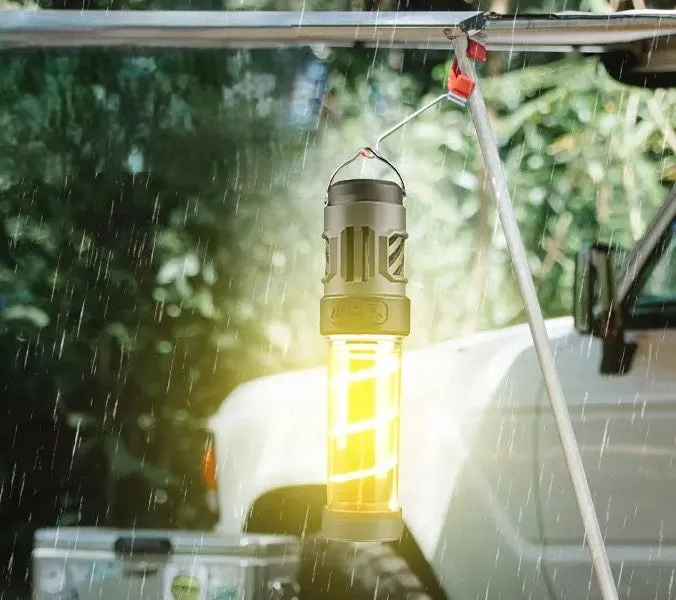 Waterproof Mini Camping Flashlight – Mosquito Repellent Rechargeable Portable Light for All Your Outdoor Adventures