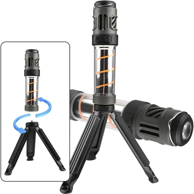 Waterproof Mini Camping Flashlight – Mosquito Repellent Rechargeable Portable Light for All Your Outdoor Adventures