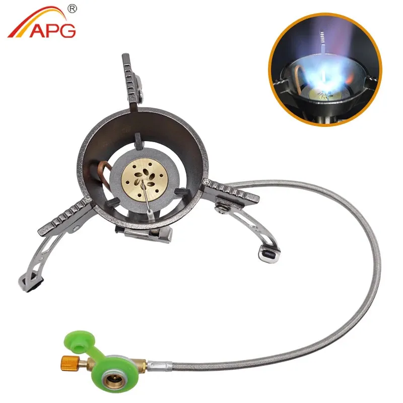 Whirlwind Firepower Camp Gas Stove Outdoor Windproof Burners Picnic Cooker Camping Equipment