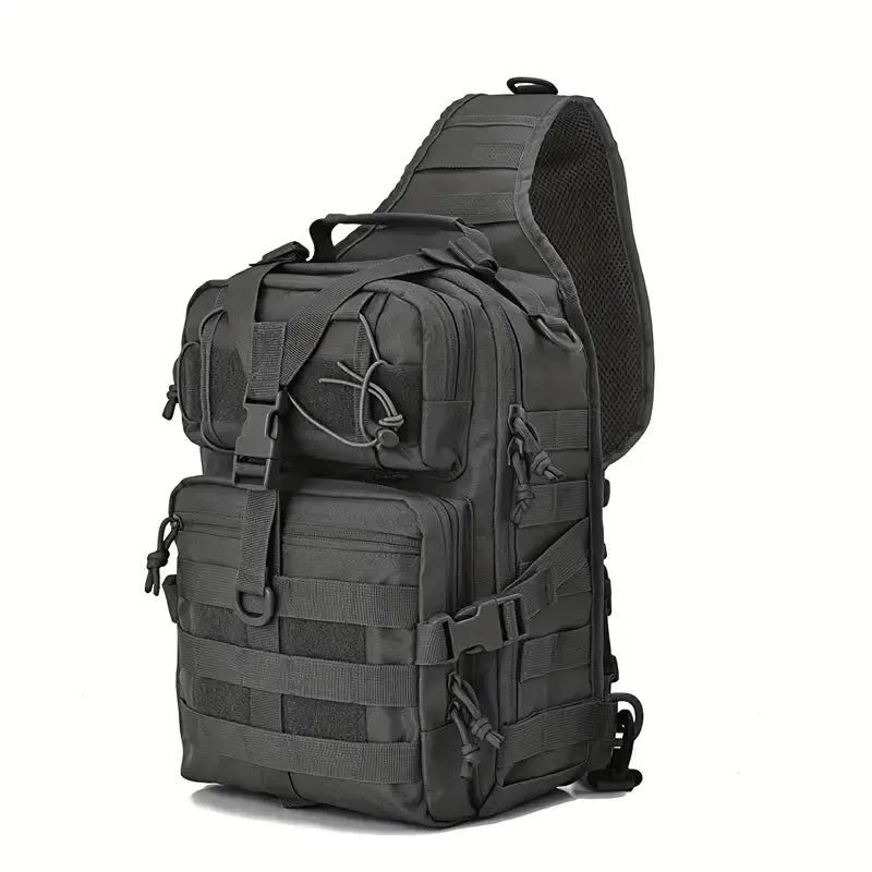 Wild West Outfitters Men's Lightweight Durable Nylon Shoulder Sling Backpack