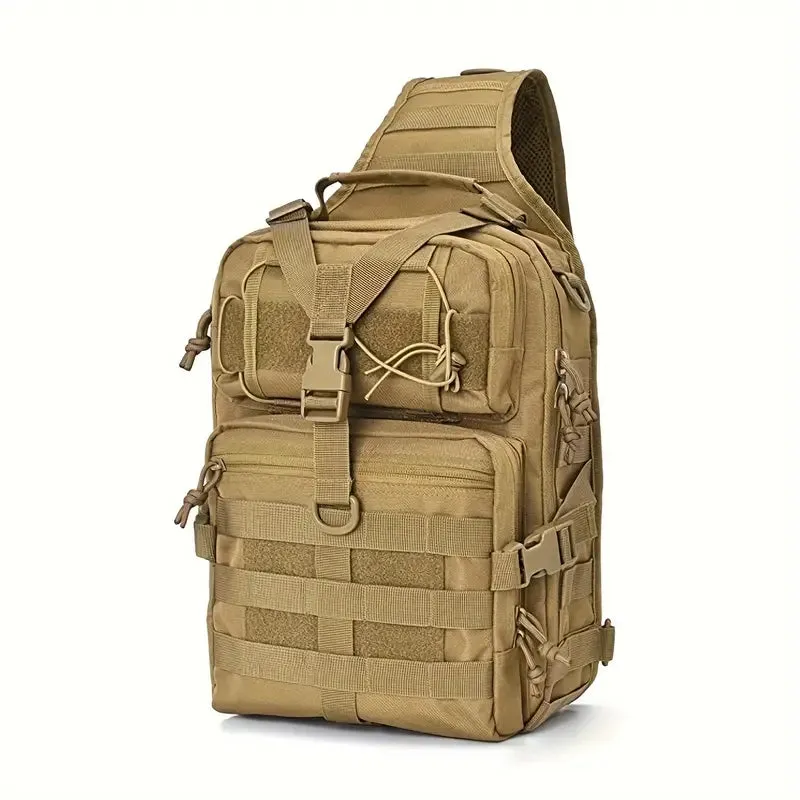 Wild West Outfitters Men's Lightweight Durable Nylon Shoulder Sling Backpack