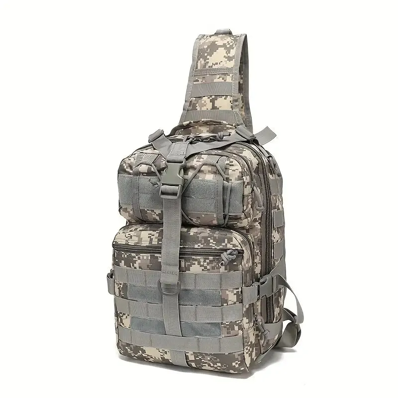 Wild West Outfitters Men's Lightweight Durable Nylon Shoulder Sling Backpack