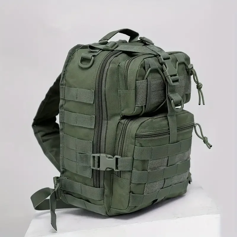 Wild West Outfitters Men's Lightweight Durable Nylon Shoulder Sling Backpack