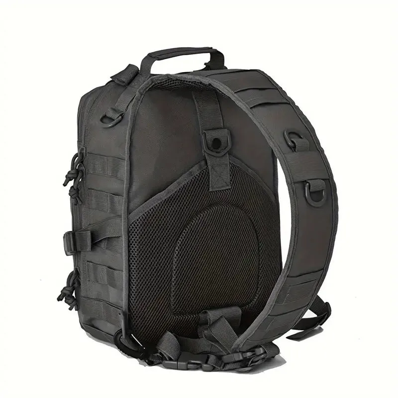 Wild West Outfitters Men's Lightweight Durable Nylon Shoulder Sling Backpack
