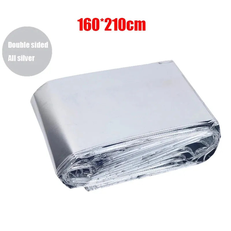 Windproof Waterproof Foil Thermal Blanket for Camping Hiking