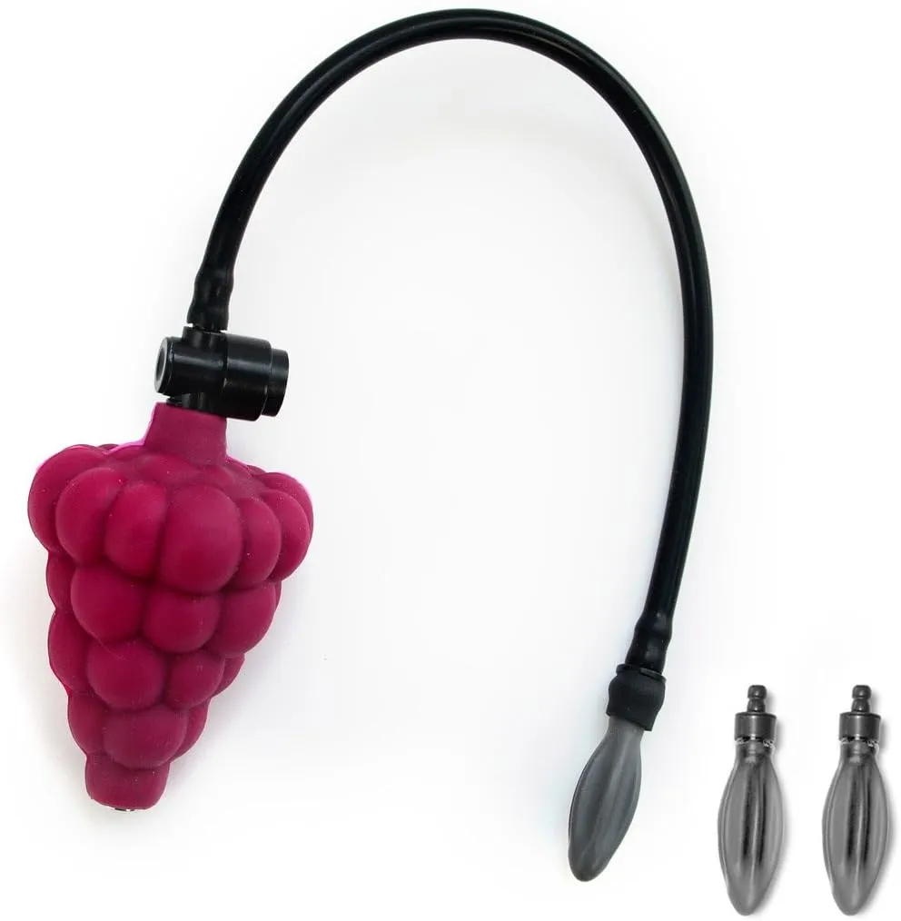 Wine Preserver (Burgundy): Wine Saver, Saves Red and White Wine, Reusable Stopper Sealer, as seen on Shark Tank