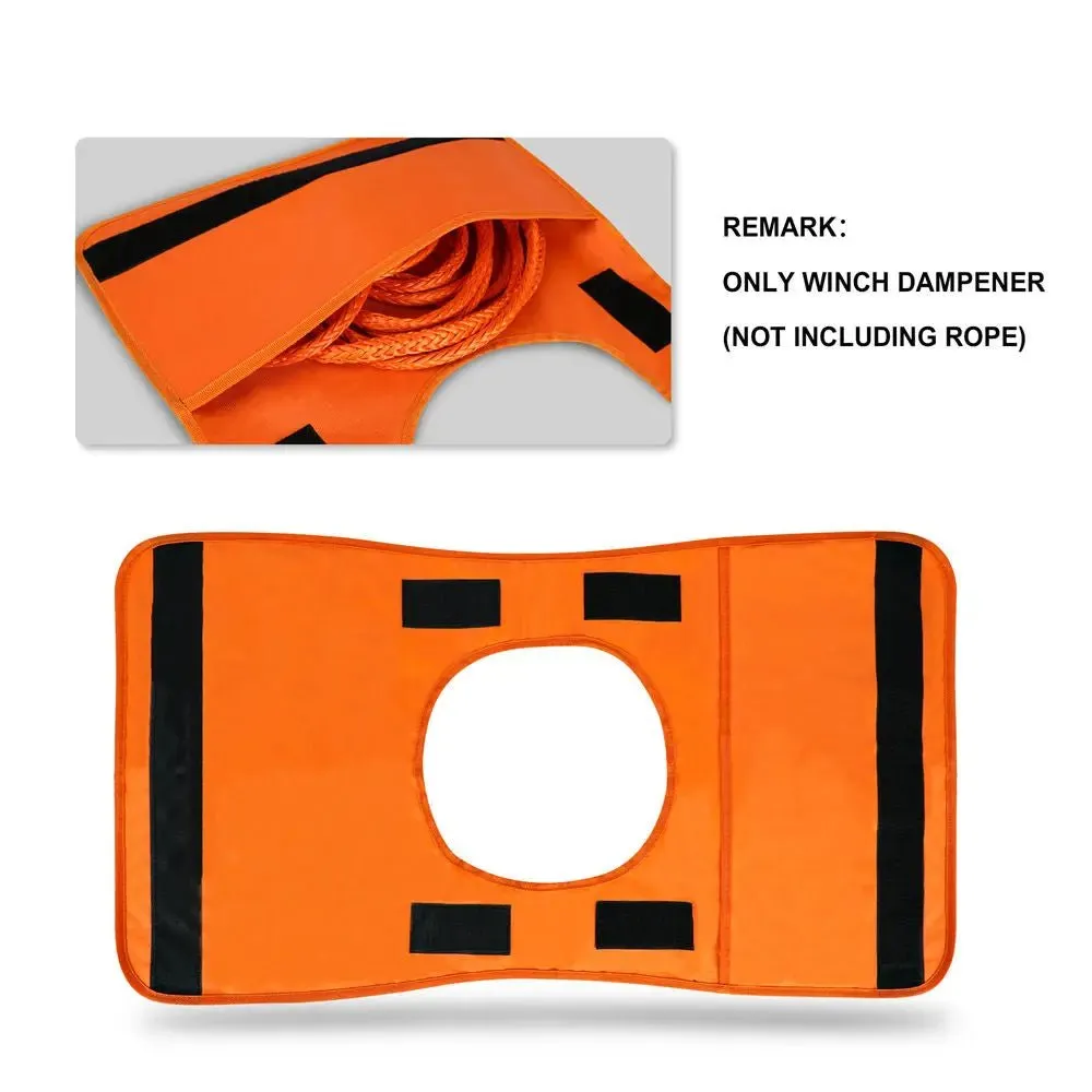 X-BULL Off-Road Safety Blanket Winch Damper with Storage Pocket and Reflective Strips