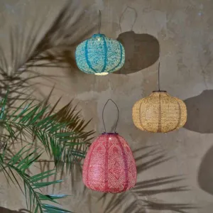 x3 Solar Lantern Pumpkins & Dome