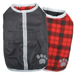 Zack and Zoey Noreaster Dog Blanket Coat - Black